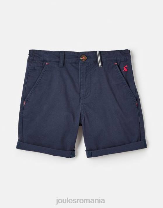 Joules băieți pantaloni scurți caleb chino 2-12 ani 48DH381 îmbrăcăminte marina franceză | Joules bags