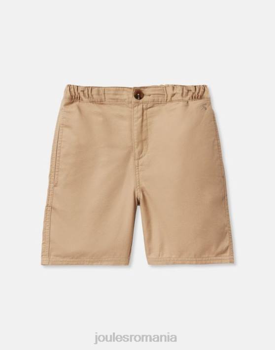Joules băieți pantaloni scurți jake 2-12 ani 48DH383 îmbrăcăminte maro deschis | Joules cizme