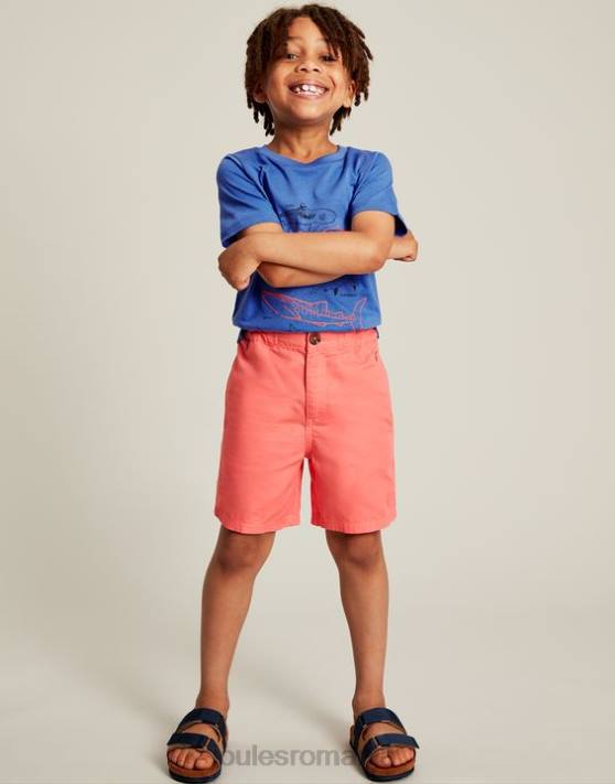 Joules băieți pantaloni scurți jake 2-12 ani 48DH384 îmbrăcăminte coral moale | Joules bags