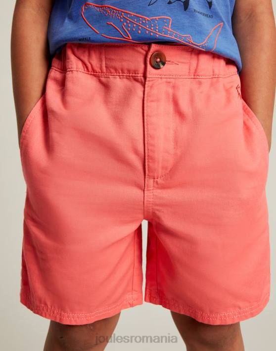 Joules băieți pantaloni scurți jake 2-12 ani 48DH384 îmbrăcăminte coral moale | Joules bags