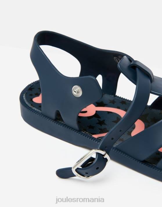 Joules băieți pantof de jeleu viv 48DH334 încălţăminte peacoat bleumarin | Joules Romania