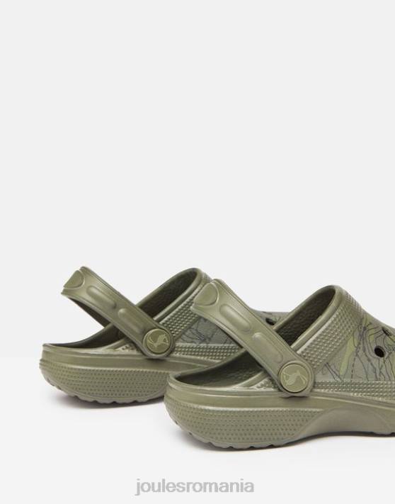 Joules băieți poole aluneca pe saboti 48DH391 încălţăminte camuflaj | Joules Romania