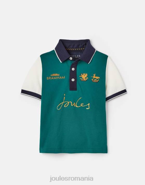 Joules băieți polo bramham unisex copii 2-12 ani 48DH84 îmbrăcăminte Pacific | Joules bags