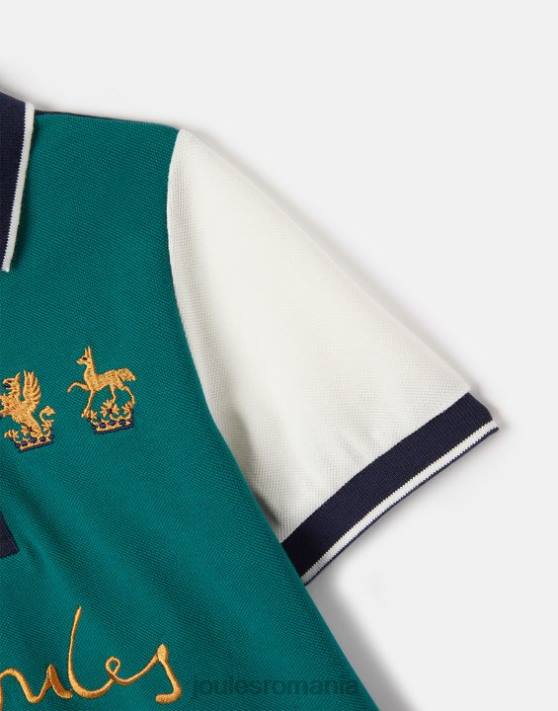 Joules băieți polo bramham unisex copii 2-12 ani 48DH84 îmbrăcăminte Pacific | Joules bags