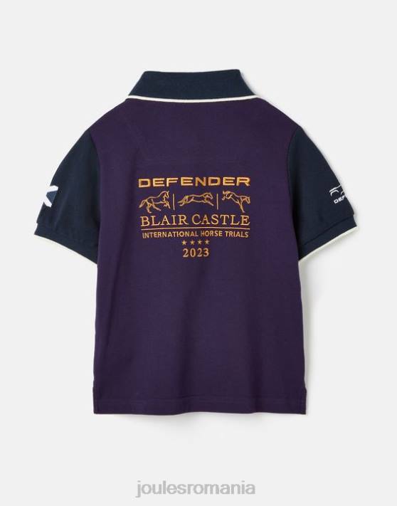 Joules băieți tricou polo blair 2-12 ani 48DH376 îmbrăcăminte marina franceză | Joules Romania
