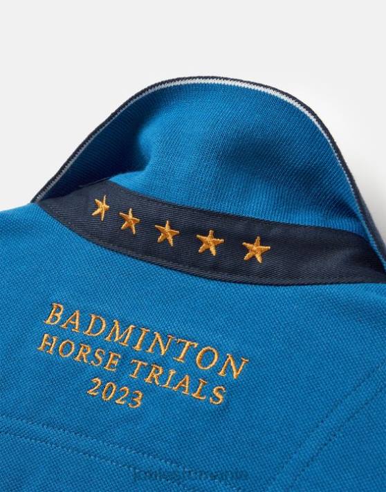 Joules băieți tricou polo unisex badminton copii 2-12 ani 48DH345 îmbrăcăminte albastru | Joules bags