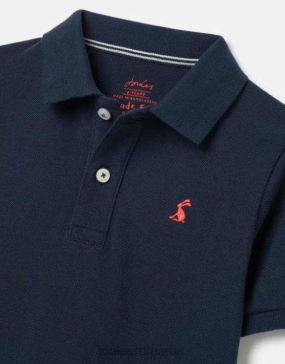 Joules băieți tricou polo woody 2-12 ani 48DH372 îmbrăcăminte marina franceză | Joules bags