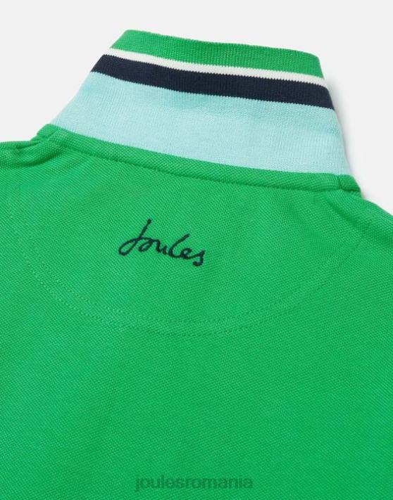Joules băieți tricou polo woody 2-12 ani 48DH377 îmbrăcăminte verde | Joules cizme