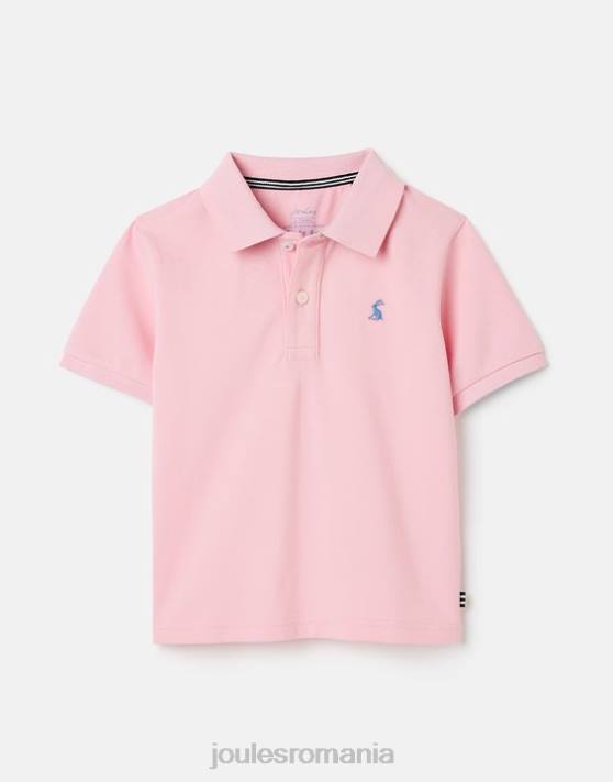 Joules băieți tricou polo woody 2-12 ani 48DH378 îmbrăcăminte roz deschis | Joules bags