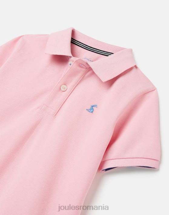 Joules băieți tricou polo woody 2-12 ani 48DH378 îmbrăcăminte roz deschis | Joules bags