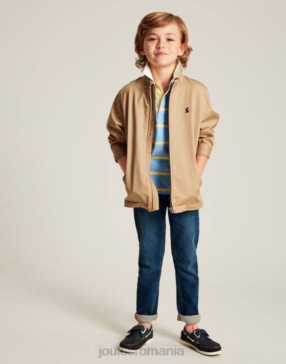 Joules băieți jacheta harrington 2-12 ani 48DH336 îmbrăcăminte maro deschis | Joules bags