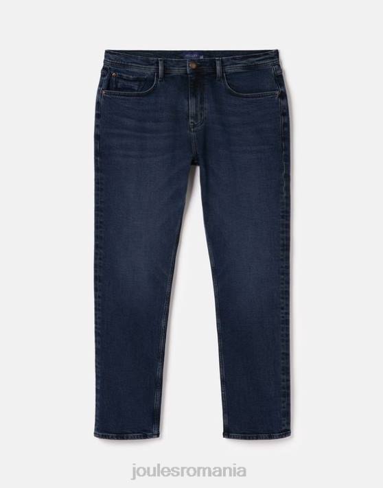 Joules bărbați blugii din denim cu 5 buzunare Oakham slim fit 48DH205 îmbrăcăminte denim spălat cu cerneală | Joules Romania