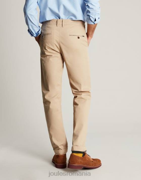 Joules bărbați pantaloni chino slim fit 48DH162 îmbrăcăminte maro | Joules bags