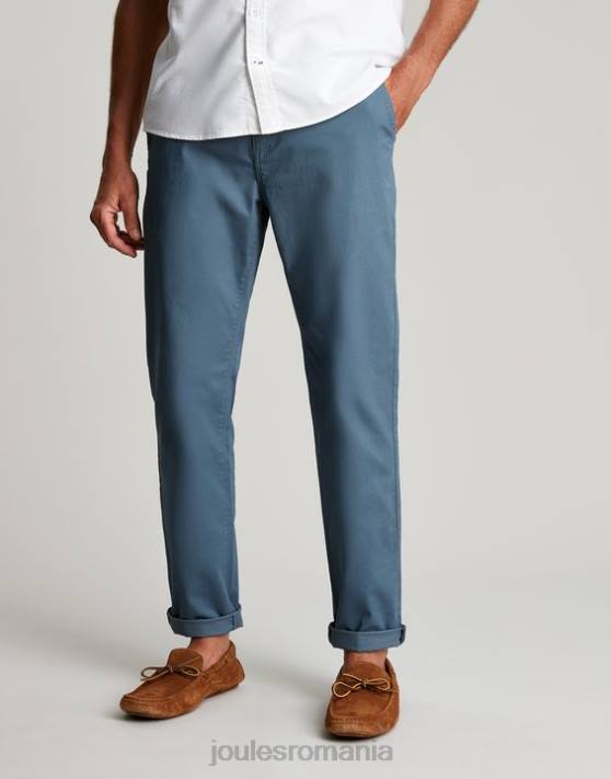 Joules bărbați pantaloni chino slim fit 48DH240 îmbrăcăminte albastru | Joules bags