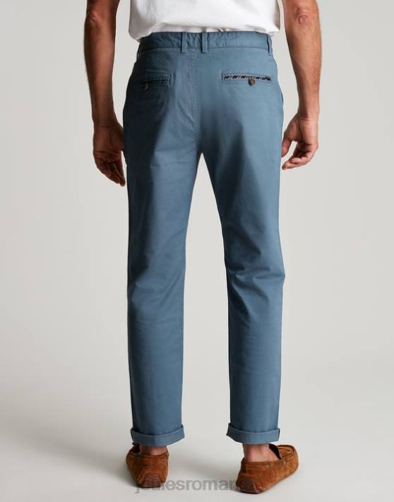 Joules bărbați pantaloni chino slim fit 48DH240 îmbrăcăminte albastru | Joules bags
