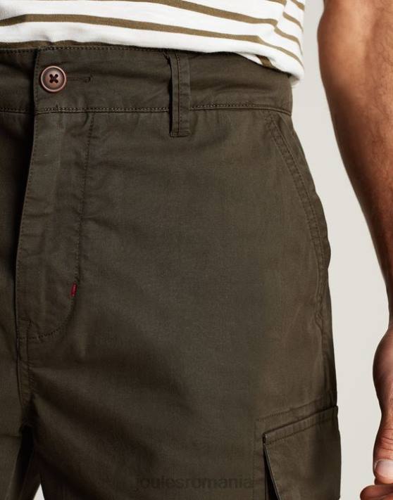Joules bărbați pantaloni scurți cargo 48DH163 îmbrăcăminte verde de patrimoniu | Joules Romania