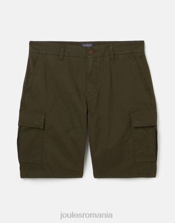 Joules bărbați pantaloni scurți cargo 48DH163 îmbrăcăminte verde de patrimoniu | Joules Romania