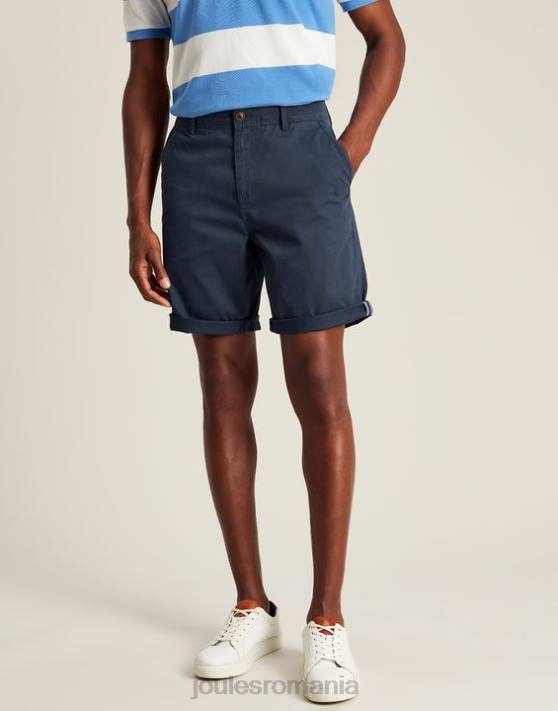 Joules bărbați pantaloni scurți chino 48DH245 îmbrăcăminte marina franceză | Joules cizme