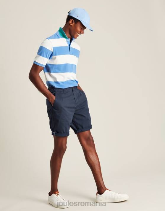 Joules bărbați pantaloni scurți chino 48DH245 îmbrăcăminte marina franceză | Joules cizme
