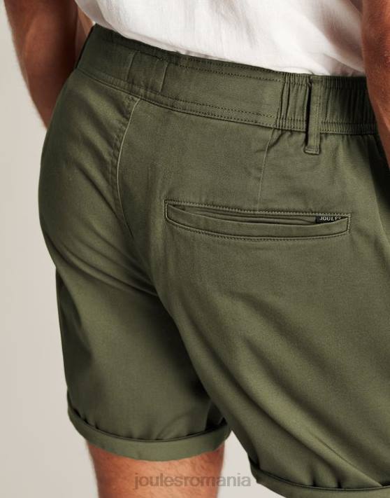 Joules bărbați pantaloni scurți chino la doc 48DH248 îmbrăcăminte verde de patrimoniu | Joules cizme