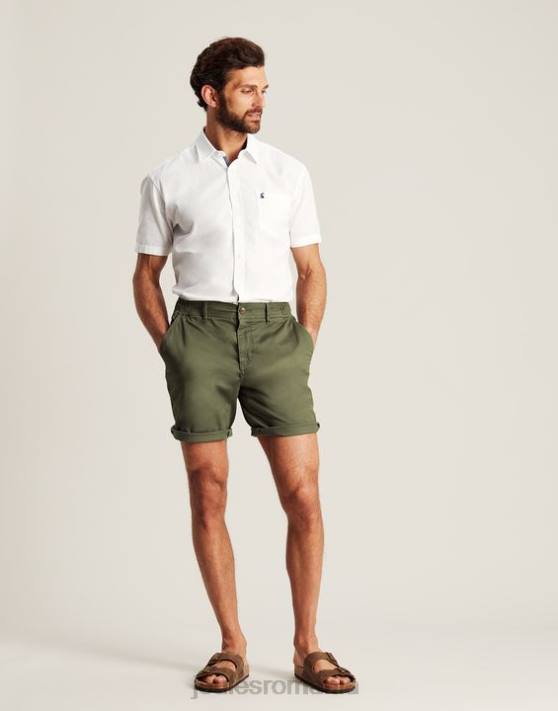 Joules bărbați pantaloni scurți chino la doc 48DH248 îmbrăcăminte verde de patrimoniu | Joules cizme