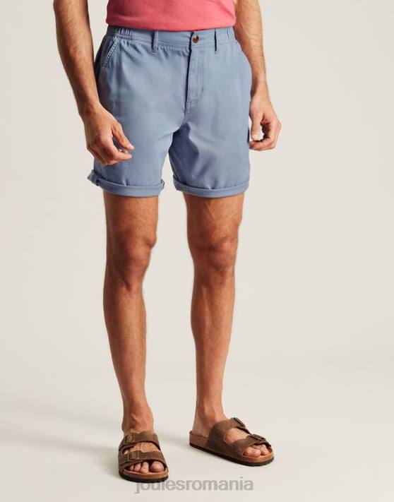 Joules bărbați pantaloni scurți chino la doc 48DH249 îmbrăcăminte albastru olandez | Joules bags