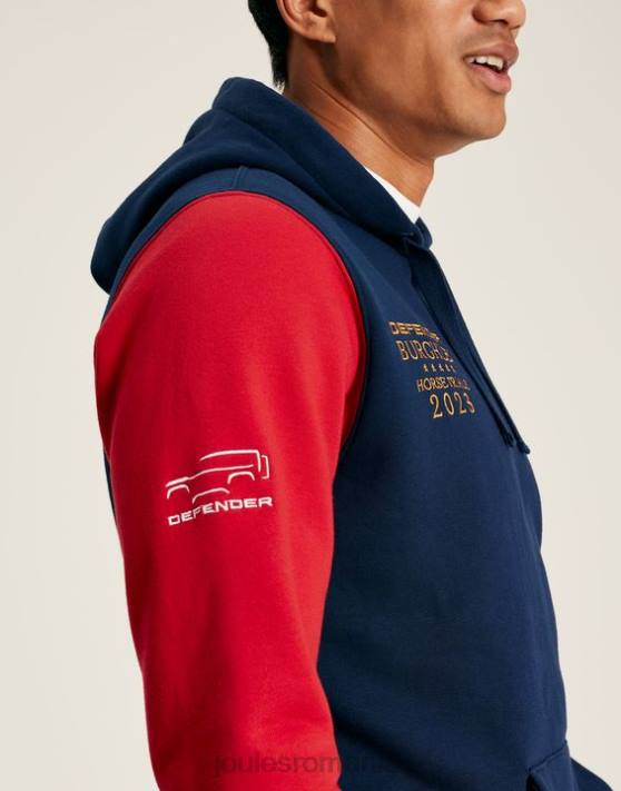 Joules bărbați hanorac burghley unisex cu glugă 48DH168 îmbrăcăminte marina franceză | Joules bags