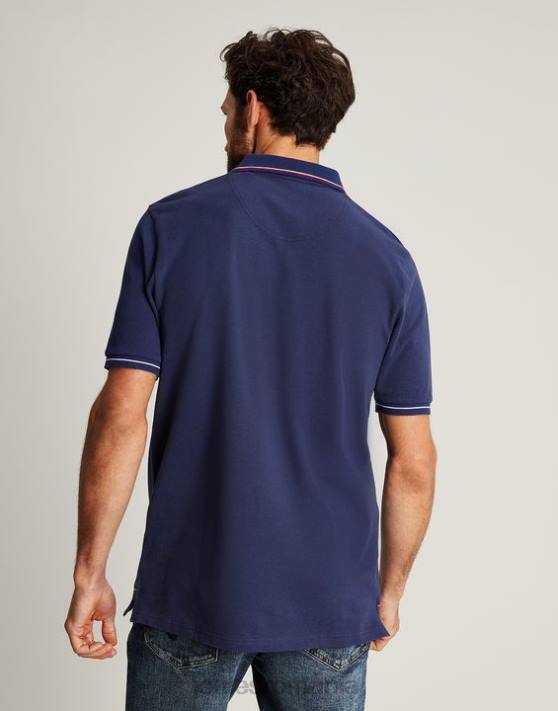 Joules bărbați cămaşă polo 48DH237 îmbrăcăminte albastru profund | Joules bags