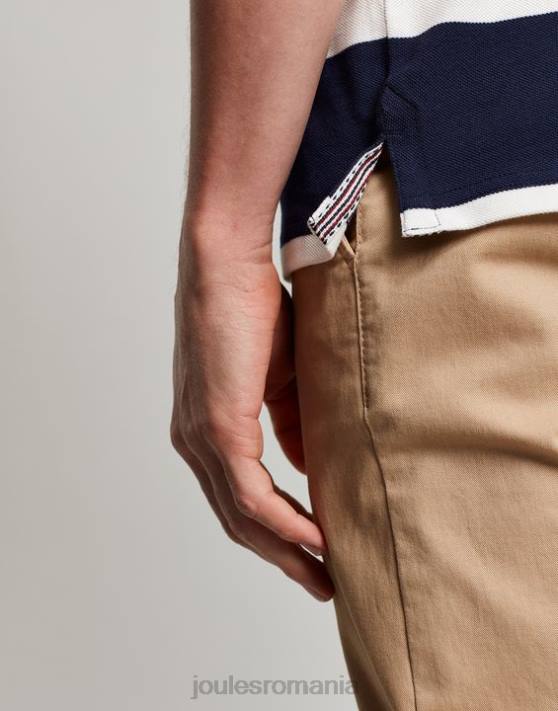 Joules bărbați tricou polo filbert 48DH165 îmbrăcăminte dungă albastră albă | Joules bags