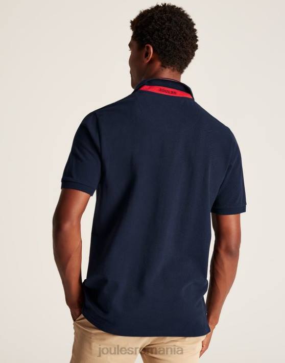 Joules bărbați tricou polo lemnos 48DH181 îmbrăcăminte marina franceză | Joules Romania