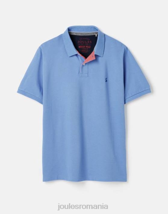 Joules bărbați tricou polo lemnos 48DH188 îmbrăcăminte albastru | Joules cizme
