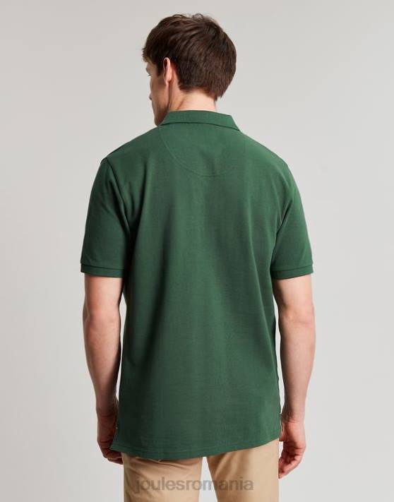 Joules bărbați tricou polo lemnos 48DH192 îmbrăcăminte verde închis | Joules bags