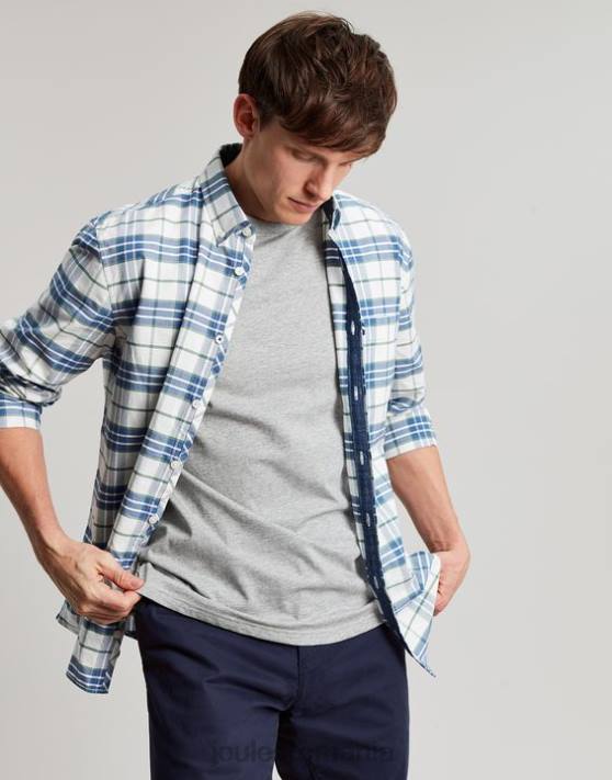 Joules bărbați tricou din jerseu Denton 48DH190 îmbrăcăminte marnă cenușie | Joules Romania