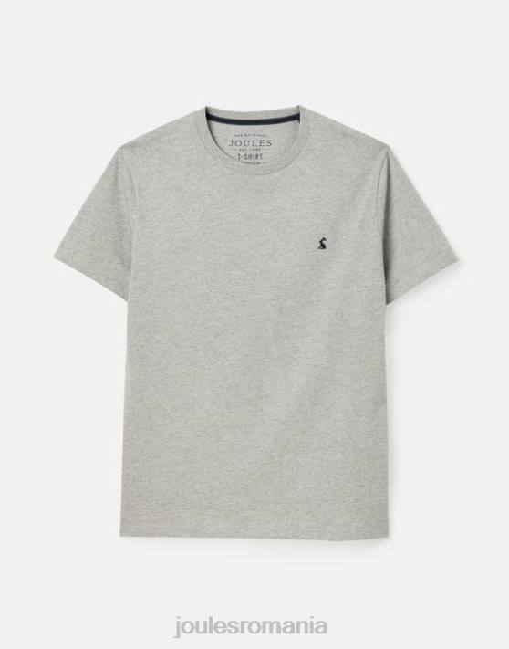 Joules bărbați tricou din jerseu Denton 48DH190 îmbrăcăminte marnă cenușie | Joules Romania