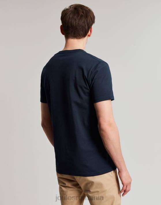 Joules bărbați tricou din jerseu Denton 48DH200 îmbrăcăminte marina | Joules cizme