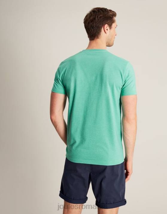 Joules bărbați tricou din tricou denton 48DH194 îmbrăcăminte turqmarl | Joules cizme