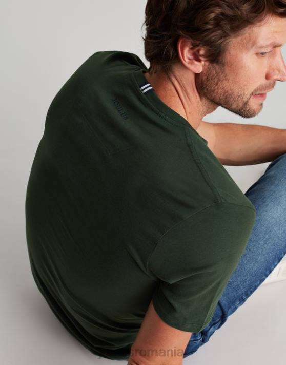 Joules bărbați tricou din tricou denton 48DH198 îmbrăcăminte verde de curse | Joules bags