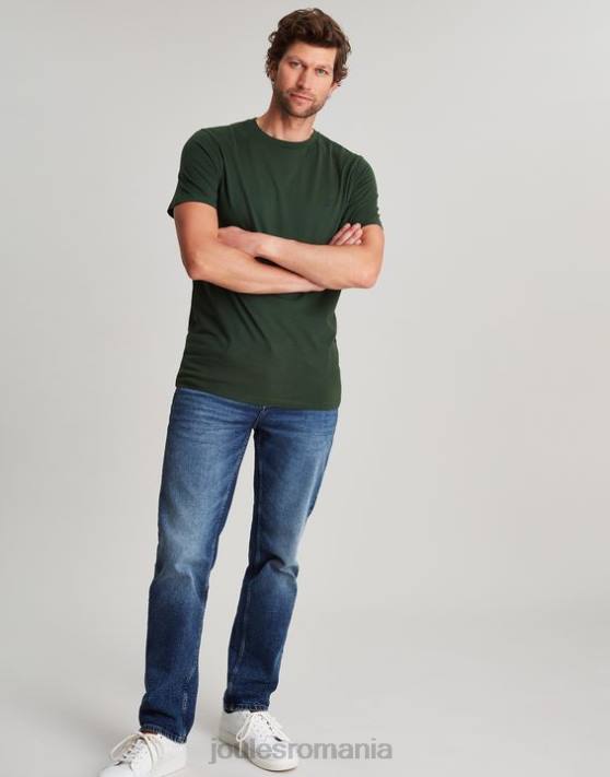 Joules bărbați tricou din tricou denton 48DH198 îmbrăcăminte verde de curse | Joules bags