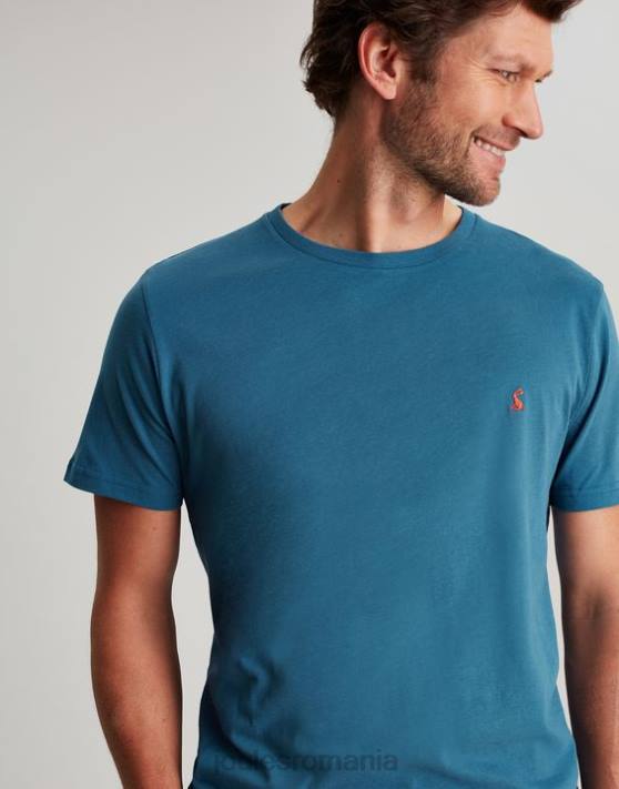 Joules bărbați tricou din tricou denton 48DH214 îmbrăcăminte turcoaz | Joules Romania