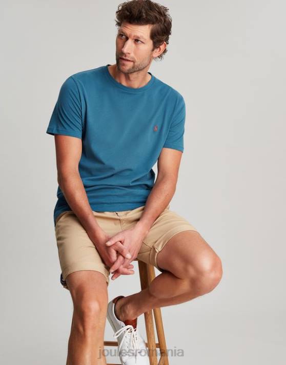 Joules bărbați tricou din tricou denton 48DH214 îmbrăcăminte turcoaz | Joules Romania