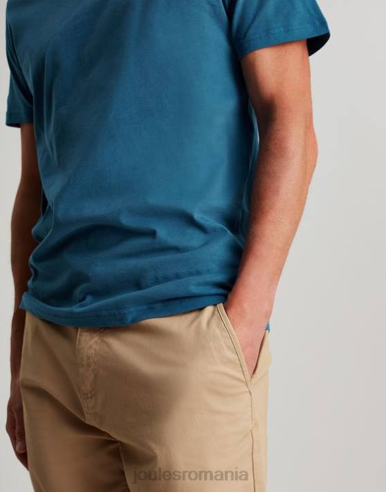 Joules bărbați tricou din tricou denton 48DH214 îmbrăcăminte turcoaz | Joules Romania