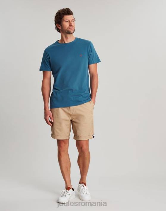 Joules bărbați tricou din tricou denton 48DH214 îmbrăcăminte turcoaz | Joules Romania