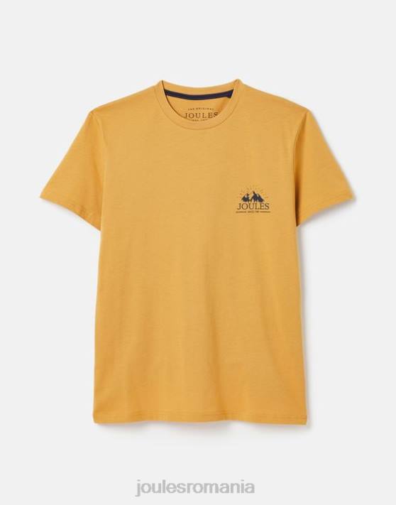 Joules bărbați tricou flynn 48DH177 îmbrăcăminte marnă galbenă | Joules bags