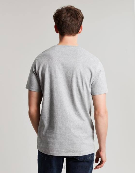 Joules bărbați tricou grafic flynn 48DH184 îmbrăcăminte marnă cenușie | Joules Romania