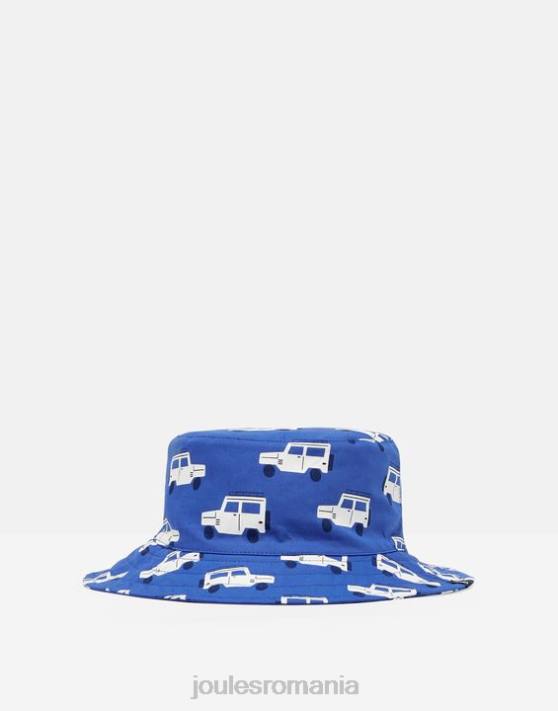 Joules bebelusii pălărie de soare cu imprimeu brit 48DH432 accesorii camioane mici albastre | Joules bags