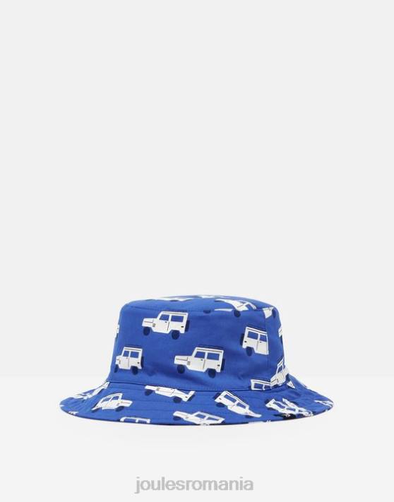 Joules bebelusii pălărie de soare cu imprimeu brit 48DH432 accesorii camioane mici albastre | Joules bags