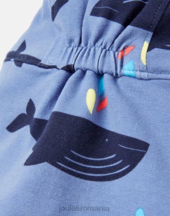 Joules bebelusii pălărie din tricot sonny de protecție a gâtului 0-4 ani 48DH397 accesorii balenă albastră | Joules Romania