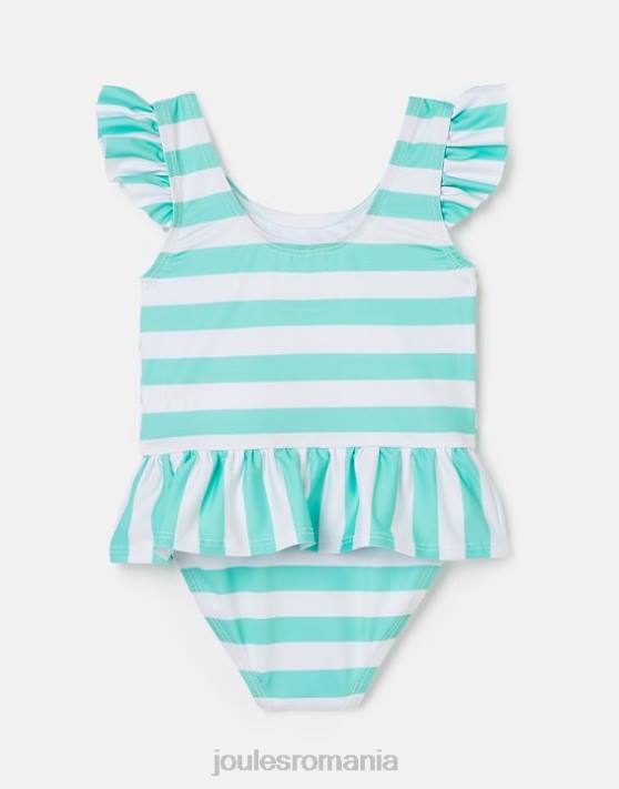 Joules bebelusii costum de baie cu volant 0-3 ani 48DH420 îmbrăcăminte pisica cu dungi acvatice | Joules bags