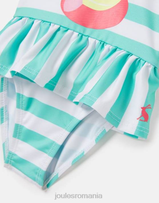 Joules bebelusii costum de baie cu volant 0-3 ani 48DH420 îmbrăcăminte pisica cu dungi acvatice | Joules bags