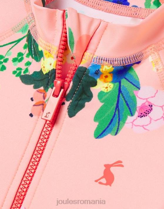 Joules bebelusii costum pentru erupții solare 0-3 ani 48DH417 îmbrăcăminte coral floral | Joules bags